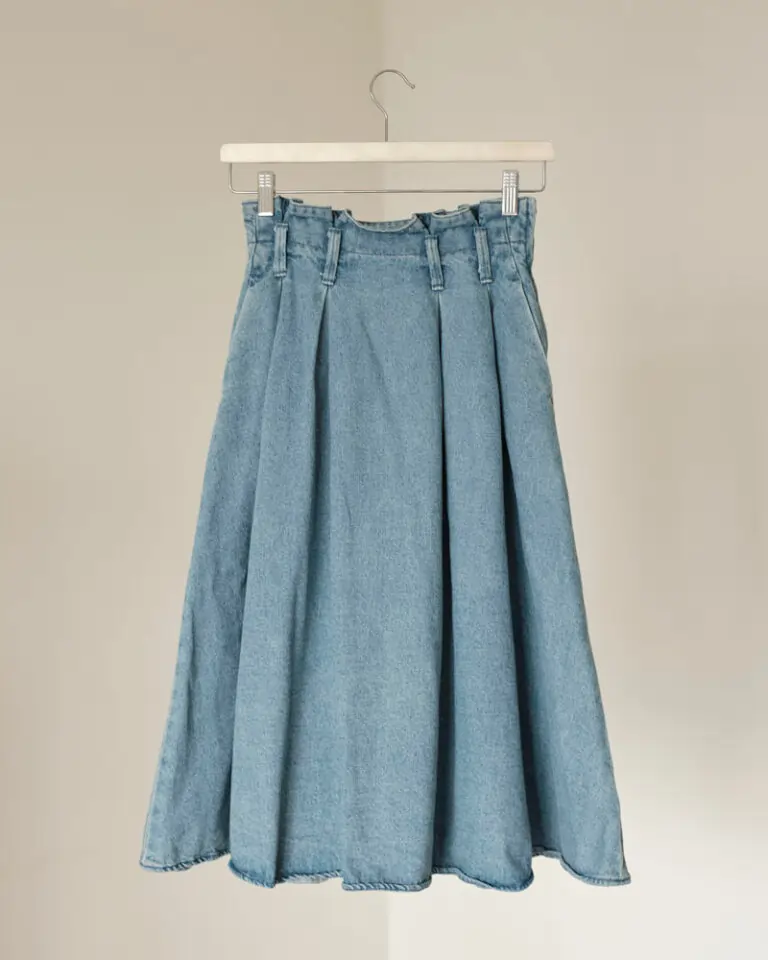 Inverted Box Pleat Skirt (3)