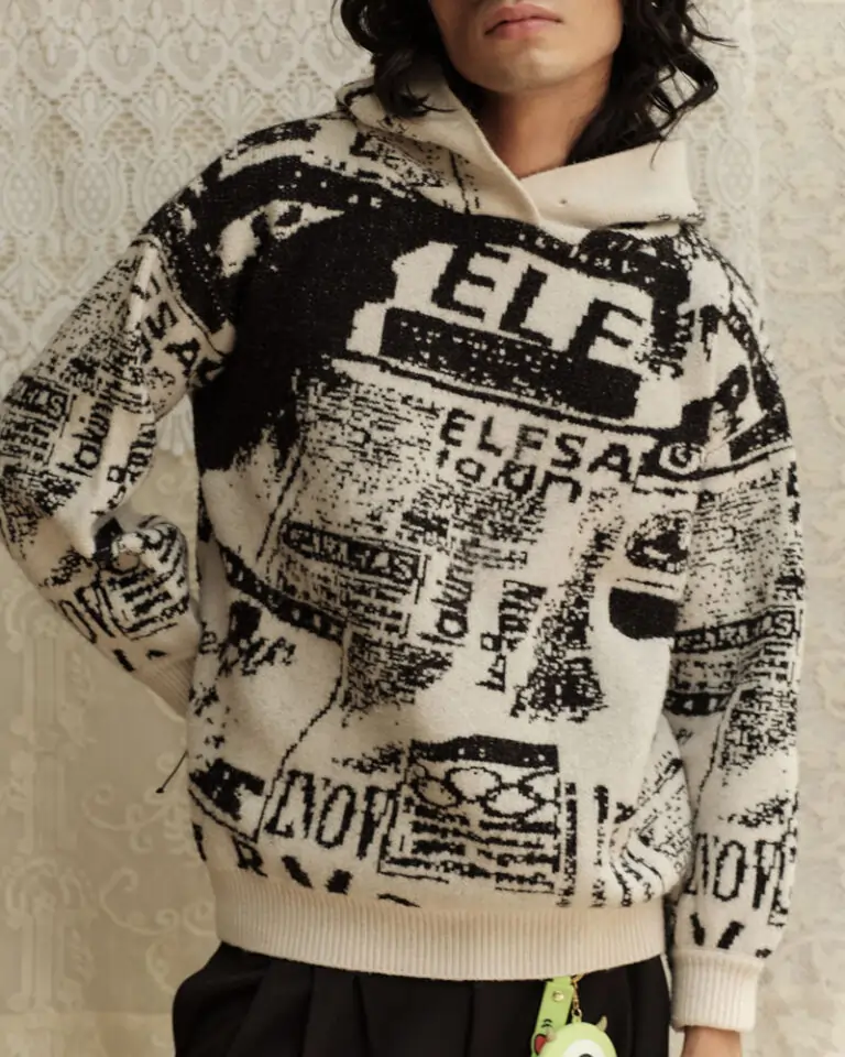 Monochrome hoodie (2)