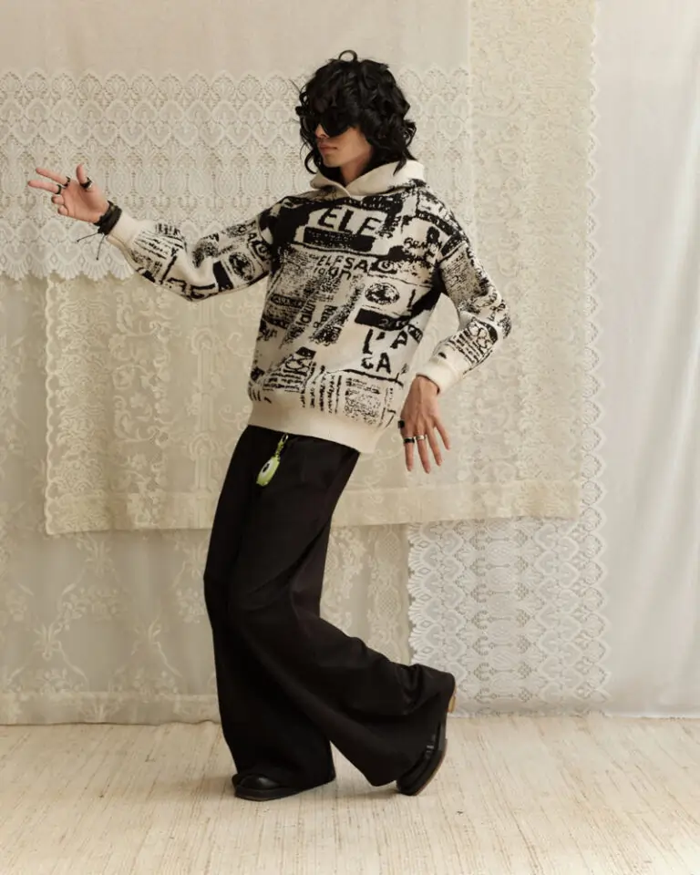 Monochrome hoodie