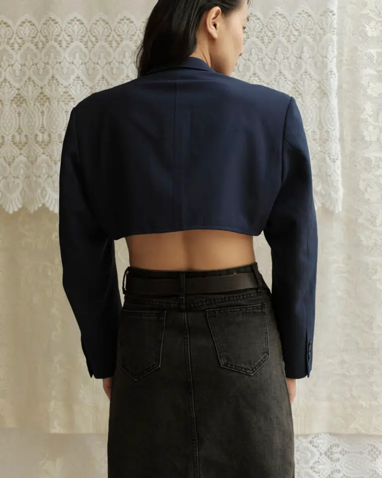 Upcycled Cropped Blazer (2)