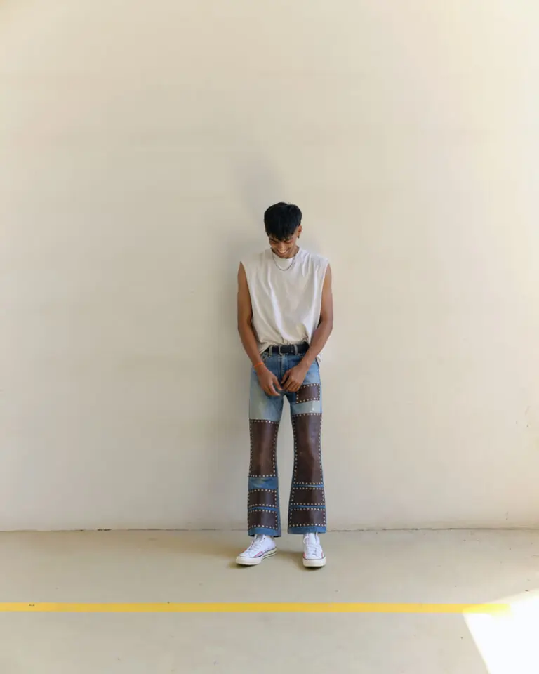 Upcycled Vintage Levi’s Patch Denim (2)