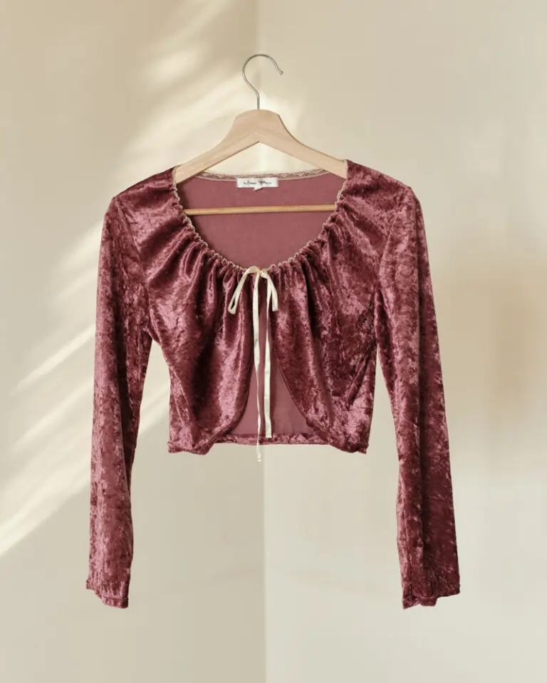 Velvet Jasper Crop Tie-up (5)