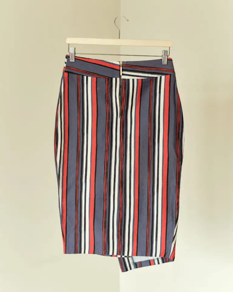Stripped Pencil Skirt (2)