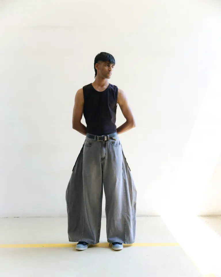 Angular Baggy Alcyusism Charcoal Denim (2)
